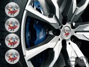 Sticker on Rims Edition Tuning Radiant Racing Grid